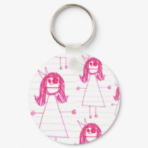 "Be Like June" Notebook Series keychains by jwoobs "Be Like June" Notebook Series keychains