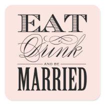 & BE MARRIED | FAVOR STICKERS