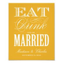 & BE MARRIED | RECEPTION PRINT PHOTOGRAPH