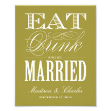 & BE MARRIED | RECEPTION PRINT PHOTOGRAPH