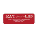 & BE MARRIED | RETURN ADDRESS LABELS