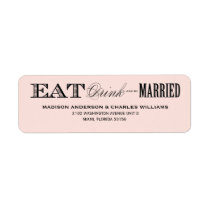& BE MARRIED | RETURN ADDRESS LABELS