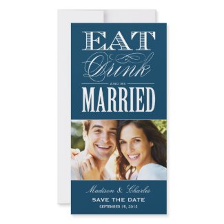 & BE MARRIED | SAVE THE DATE ANNOUNCEMENT photocard