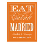 BE MARRIED | SAVE THE DATE ANNOUNCEMENT POST CARDS