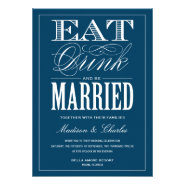 & BE MARRIED | WEDDING INVITATION