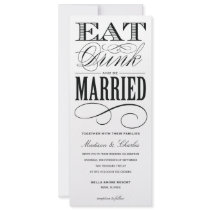& BE MARRIED | WEDDING INVITATION STYLE 2
