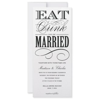 & BE MARRIED | WEDDING INVITATION STYLE 2 invitation