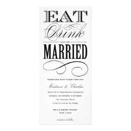 & BE MARRIED | WEDDING INVITATION STYLE 2