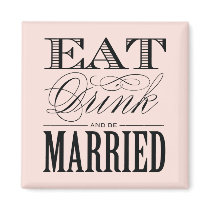 & BE MARRIED | WEDDING MAGNET