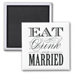 & BE MARRIED | WEDDING MAGNET