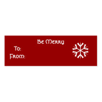 Be Merry - Customized Business Card Templates