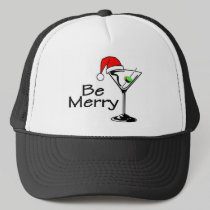 Be Merry Martini hats