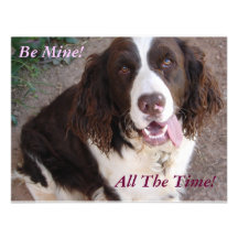 Be Mine!  All The Time! Custom Invitation