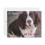 Be Mine!  All The Time! Custom Invitation