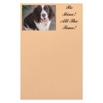 Be Mine!  All The Time! Stationery Design