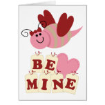 Be Mine Bee Greeting Cards