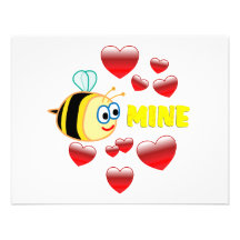 Be Mine Custom Invitation