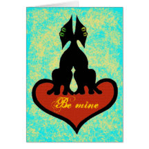 Be mine funny Valentine's card