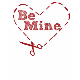 Be Mine heart Cutout shirt