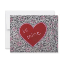 Be Mine Custom Invites