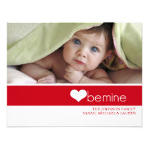 Be Mine Invitation