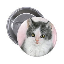 Be mine kitty cat Button buttons