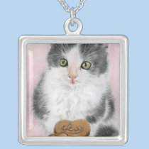 Be mine kitty  cat Necklace necklaces
