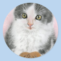 Be mine kitty cat  Sticker stickers