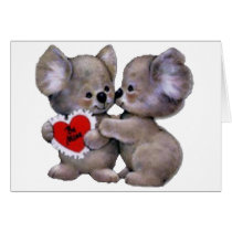 Be Mine Koalas cards