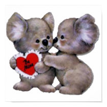 Be Mine Koalas posters