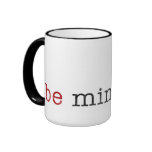 Be Mine Lipstick Valentine's Mug