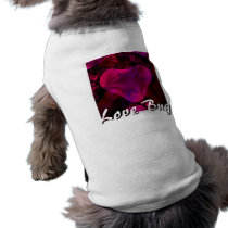 "Be Mine" Love Bug Doggy T-Shirt pet clothing by bendoodlyn "Be Mine" Love Bug Doggy T-Shirt pet clothing