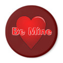 Be Mine Magnet by ecaggiani Be Mine Magnet