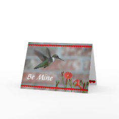 Be Mine My Love Card card