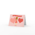 Be Mine Notecard by Derora Be Mine Notecard
