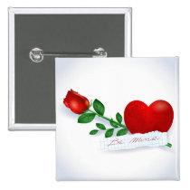 Be mine buttons
