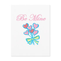 be mine postcards