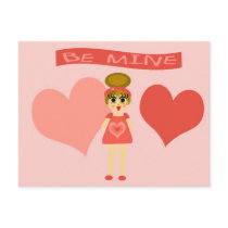 Be Mine Postcard