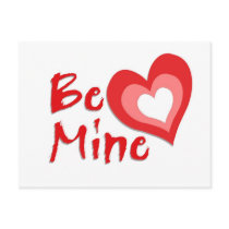 Be Mine postcards by dndartstudio Be Mine postcards