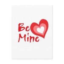Be Mine postcards by dndartstudio Be Mine postcards