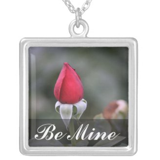 Be Mine Red Rosebud Valentine Jewelry
