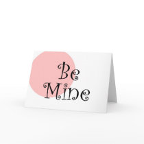 Be Mine Retro Pink cards