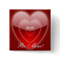 Be Mine Valentine Button/Pin by Be_My_Valentine Be Mine Valentine Button/Pin