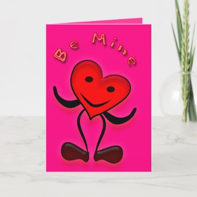 Send a message of love with this adorable Valentine Card.