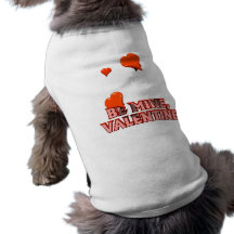 Be Mine Valentine Dog Tee