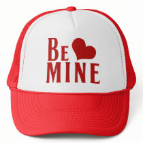 Be Mine Valentines Day Heart hats by BoogieMonst Be Mine Valentines Day Heart hats