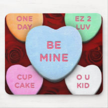 BE MINE Valentine's Day Mousepad