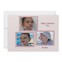 Be Mine Valentine's Day Photo Card Custom Invitations