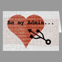 Be my Admin cards