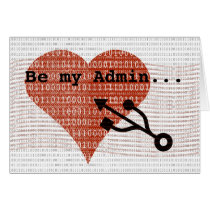 Be my Admin cards